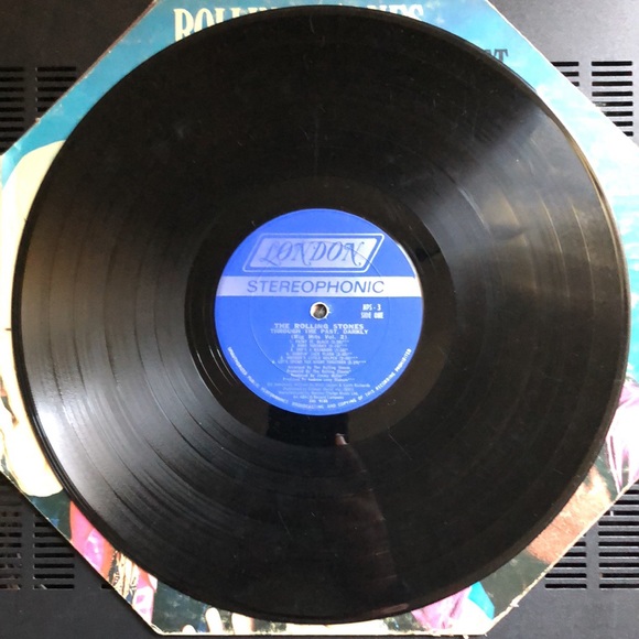 The Rolling Stones Through The Past, Darkly Vinyl Lp '69 - Picture 7 of 9